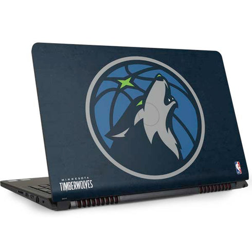 NBA Minnesota Timberwolves Distressed Dell Inspiron Skin